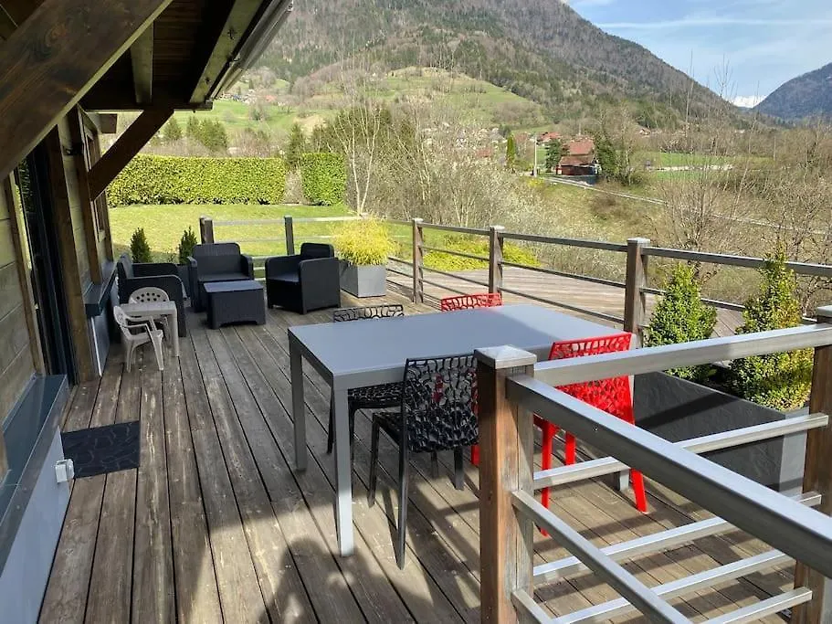 Chalet Duplex Charmant Entre Lac Et Montagnes Dingy-Saint-Clair 0*,  Francja
